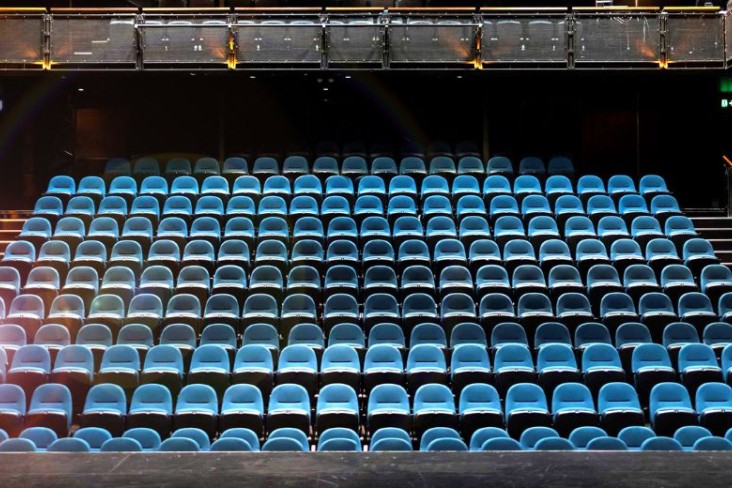 An image of Rangatira facing the audience