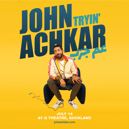 مهرجان نيوزيلندا الدولي للكوميديا ​​2025 John Achker