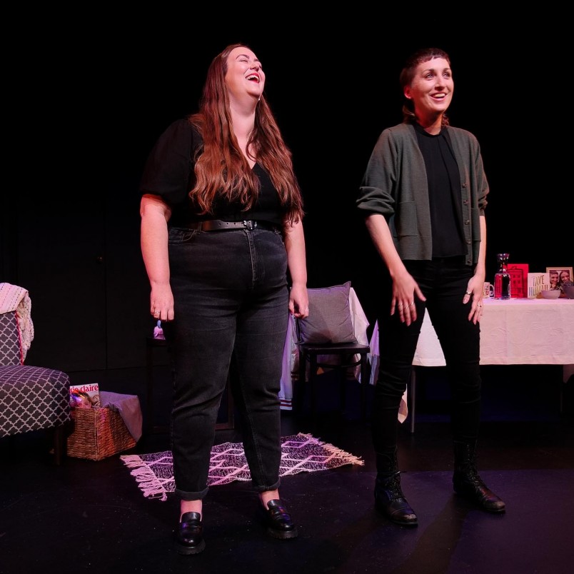 Carrie and Liv - Hysterical blog - Q Theatre