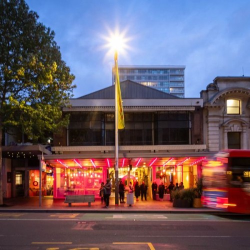 Q Theatre Queen Street Lit Up square