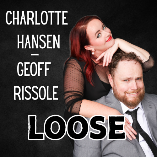 Geoff Rissole and Charlotte Hansen at Comedy Festival 2025